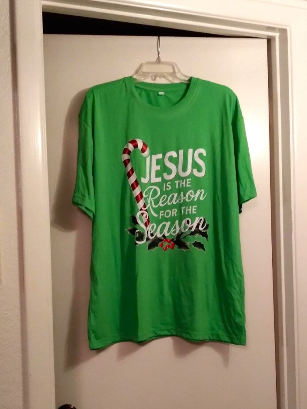 Brand New Christmas T-Shirt - Jesus is the Reason for the Season - Size 2XL